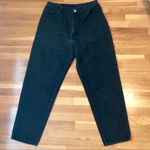 Black Vintage 550 Levi’s Relaxed fit Mom Jeans 14S
